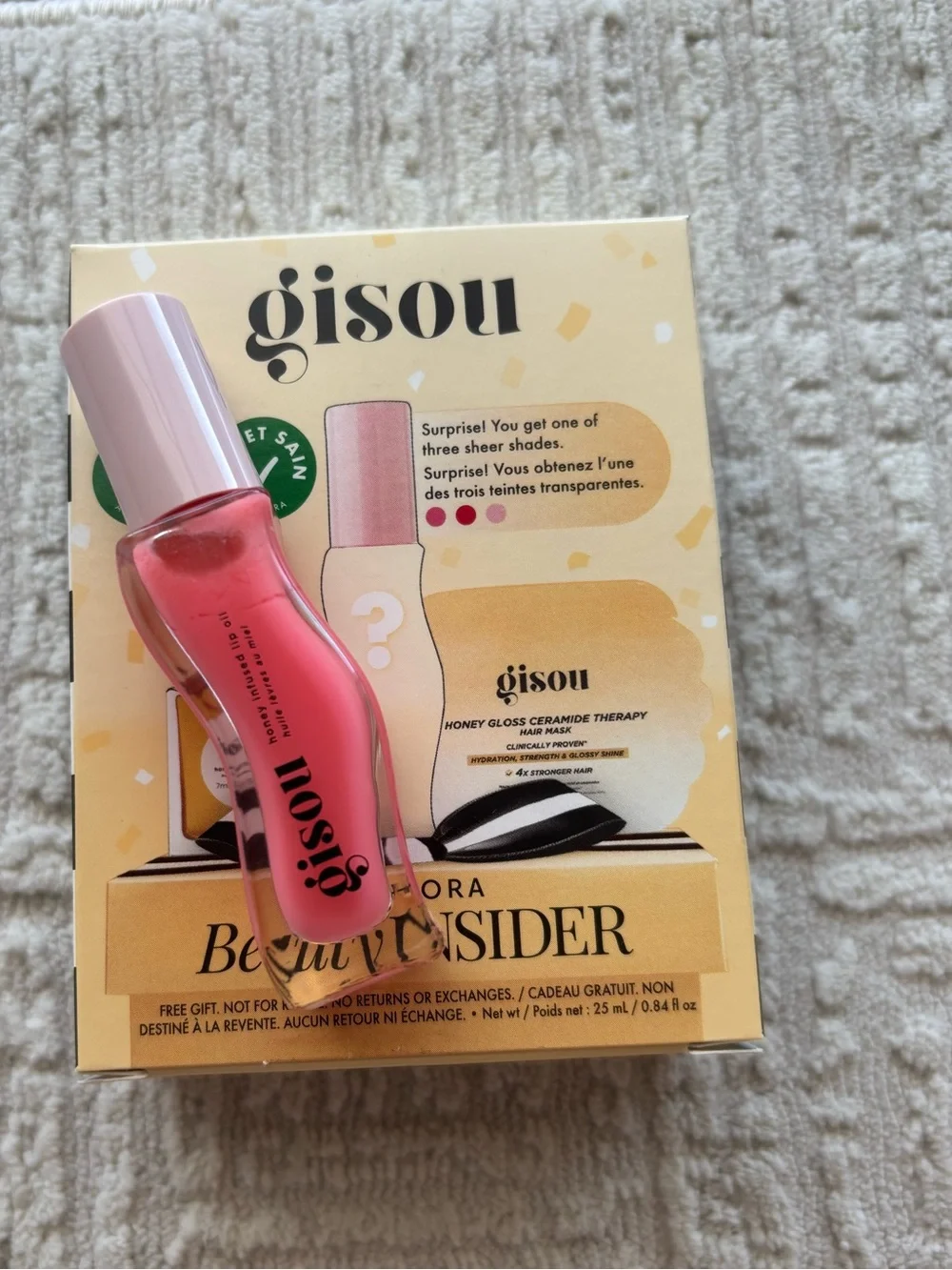 New Gisou July Birthday Gift Sephora Set Raspberry Swirl